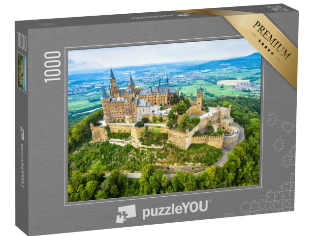 Puzzle 1000 Teile „Burg Hohenzollern auf dem Berg, Deutschland“