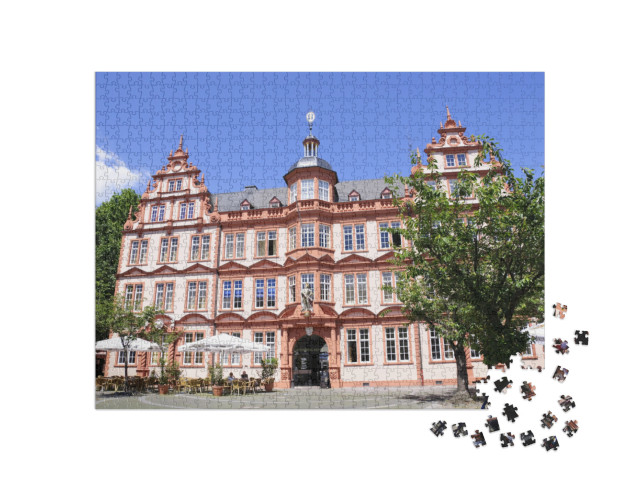 Puzzle 1000 Teile „Gutenberg-Museum in Mainz, Deutschland“