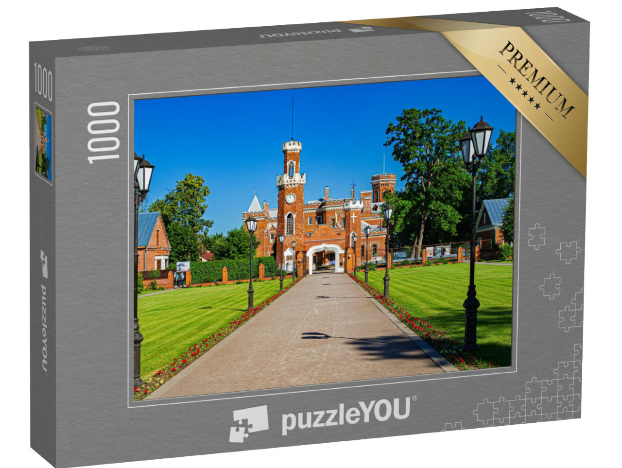 Puzzle 1000 Teile „Fürstliches Schloss Oldenburg, Gebiet Woronesch, Russland“