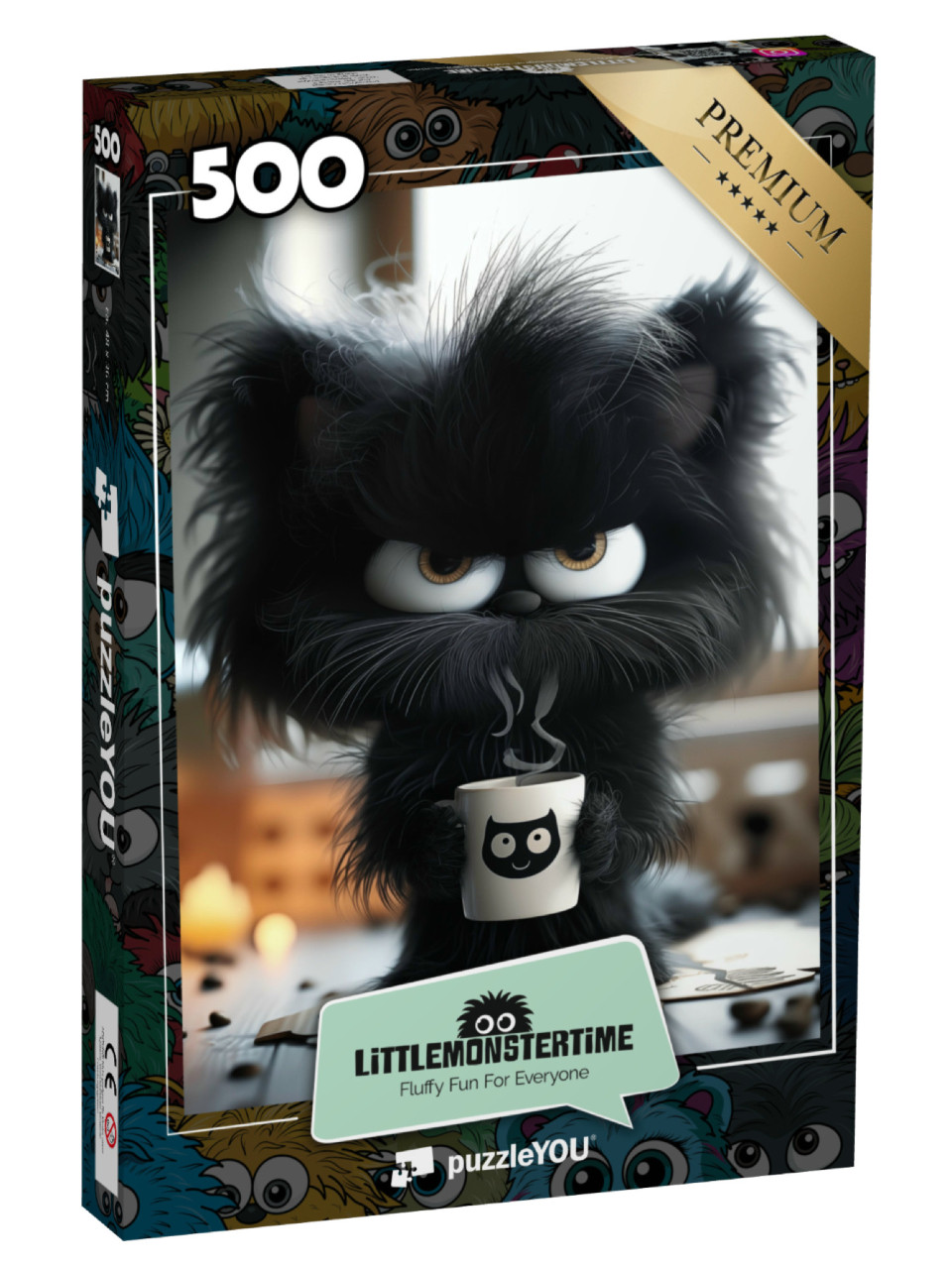Puzzle 500 Teile „LITTLEMONSTERTIME: Joe“