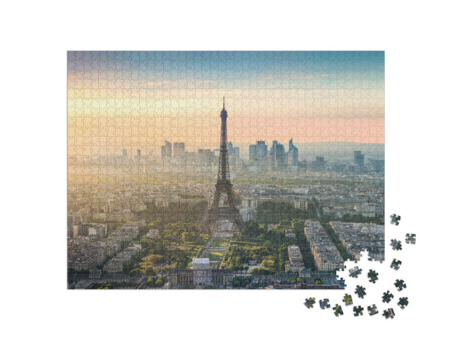 Puzzle 1000 Teile „Paris am Morgen“
