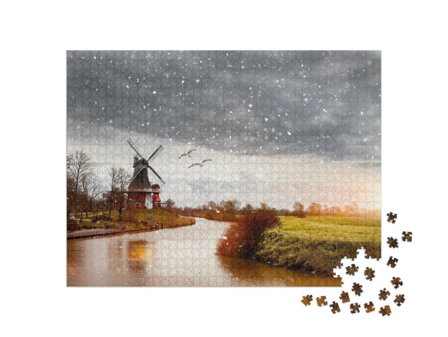Puzzle 1000 Teile „Greetsiel Ostfriesland“