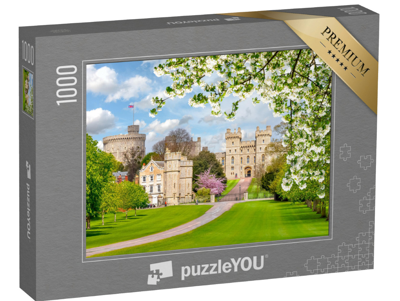 Puzzle 1000 Teile „Long Walk zum Schloss Windsor, England“