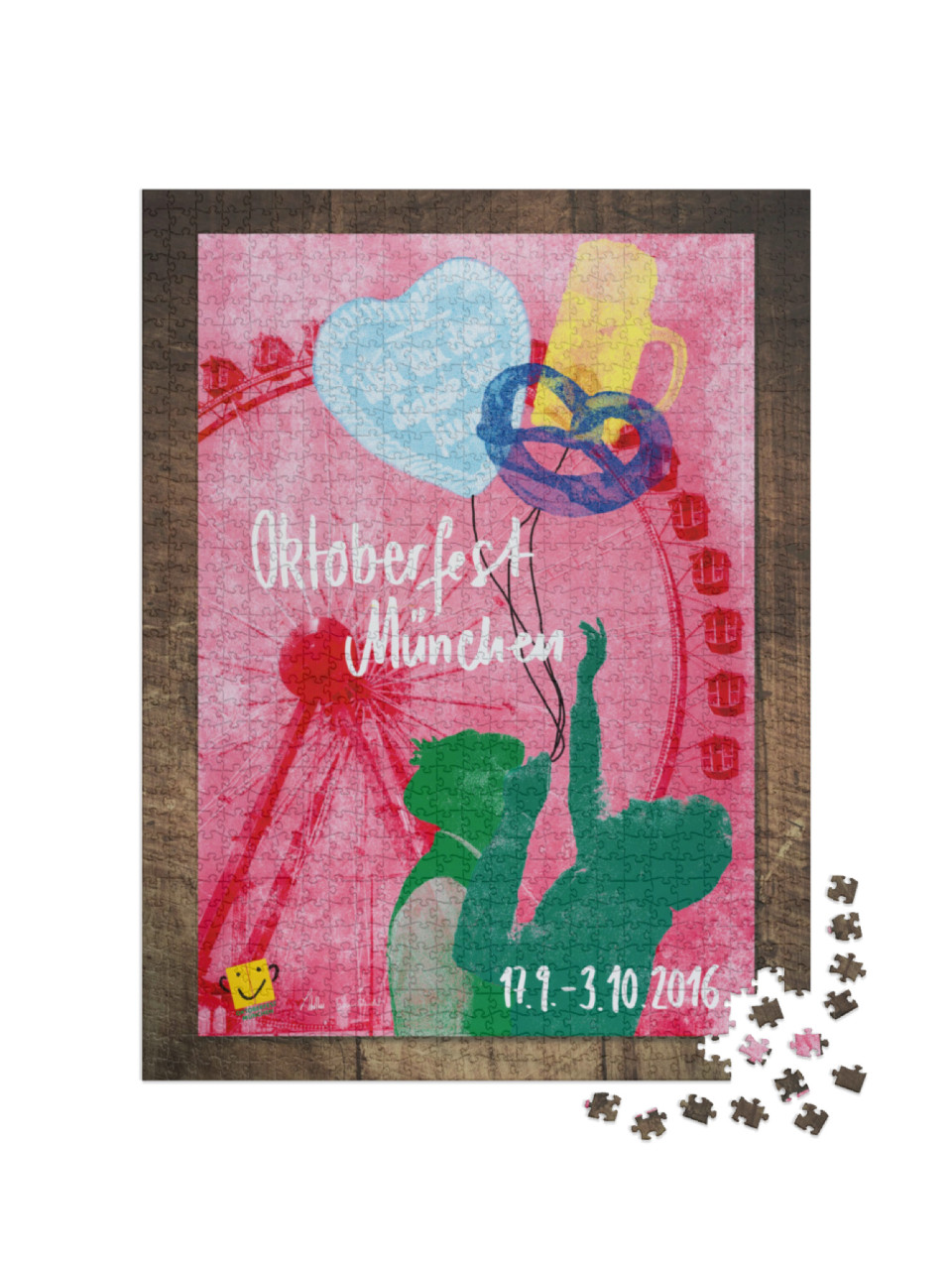 Puzzle 1000 Teile „OKTOBERFEST™ 2016 JAHRESMOTIV“