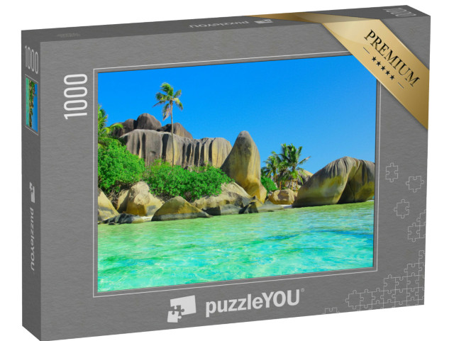 Puzzle 1000 Teile „Exotische Küste am indischen Ozean“