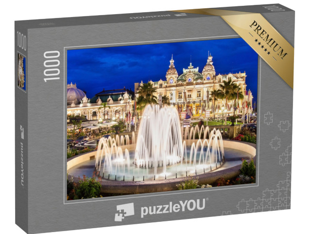 Puzzle 1000 Teile „Das Monte Carlo Casino, Wahrzeichen von Monaco“