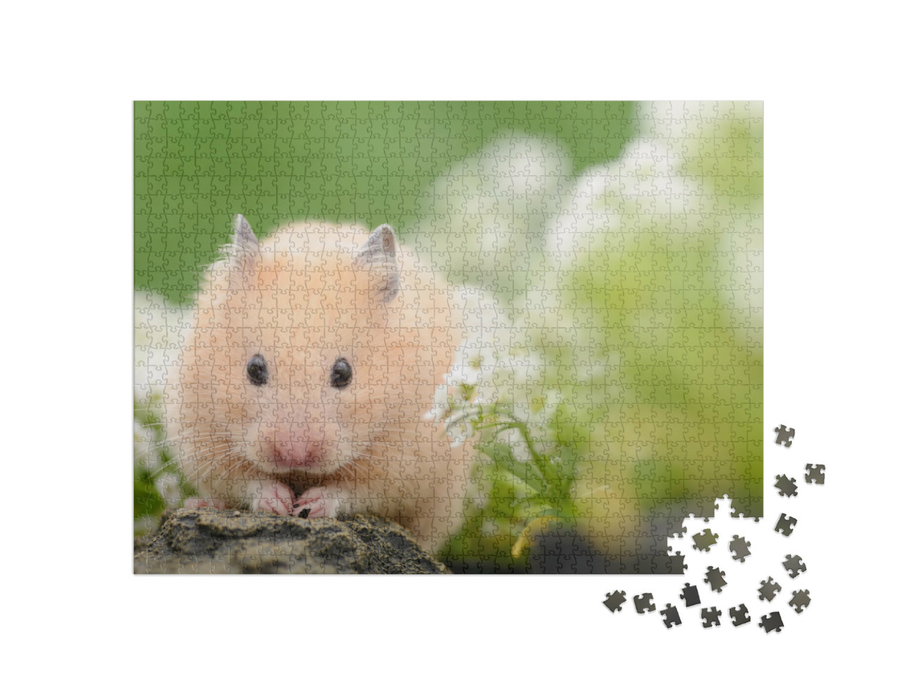 Puzzle 1000 Teile „Goldhamster“