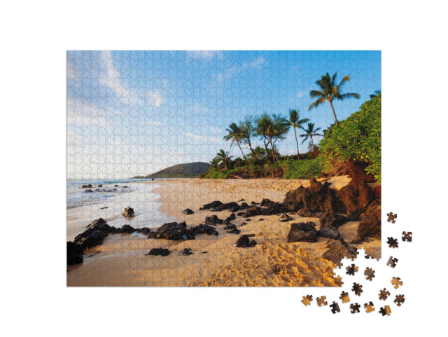 Puzzle 1000 Teile „Makena Beach auf Hawaii“