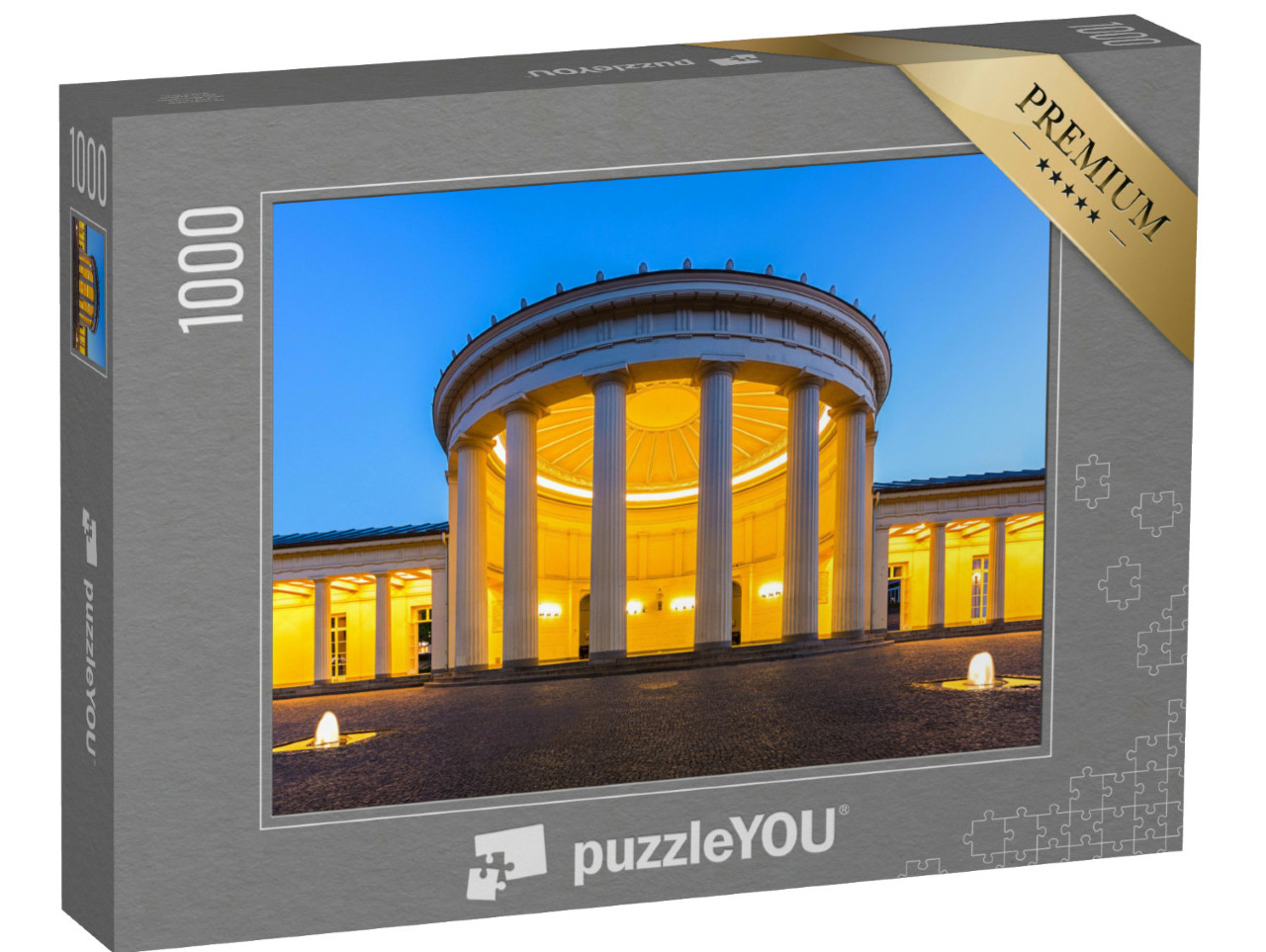 Puzzle 1000 Teile „Elisenbrunnen in der Kaiserstadt Aachen, Deutschland“