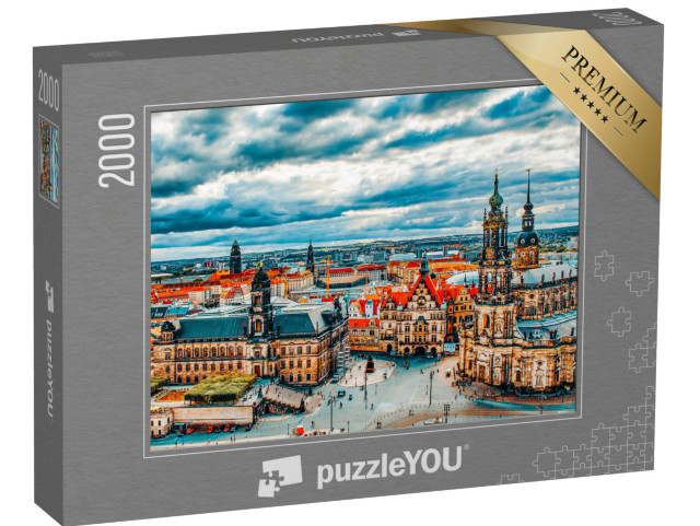 Puzzle 2000 Teile „Historisches Zentrum der Dresdner Altstadt“