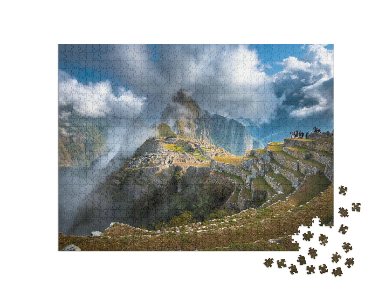 Puzzle 1000 Teile „Machu Picchu, UNESCO-Weltkulturerbe“