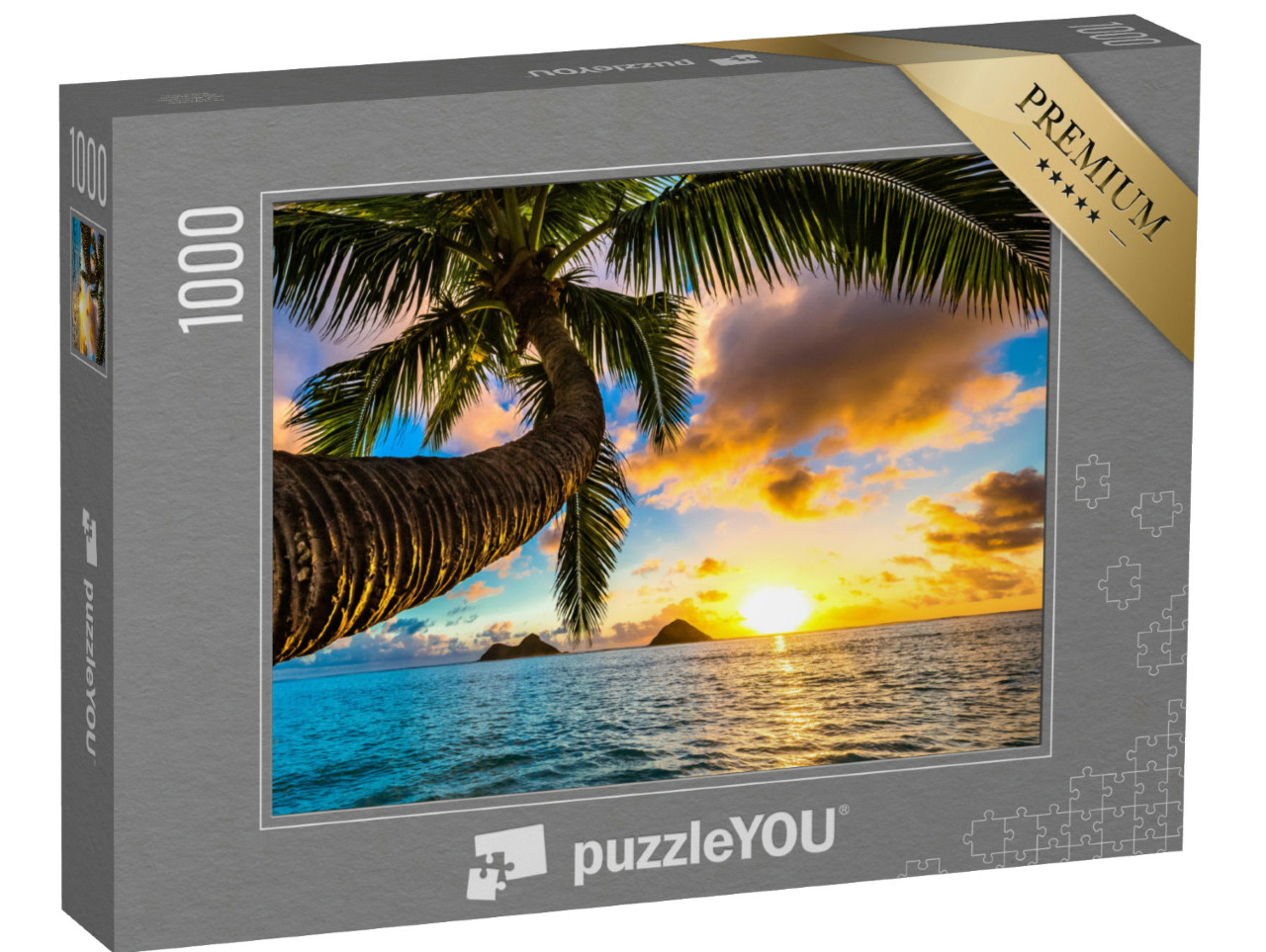 Puzzle 1000 Teile „Sonnenaufgang über Hawaii“