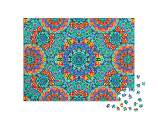 Puzzle 1000 Teile „Abstraktes Muster im arabischen Stil “