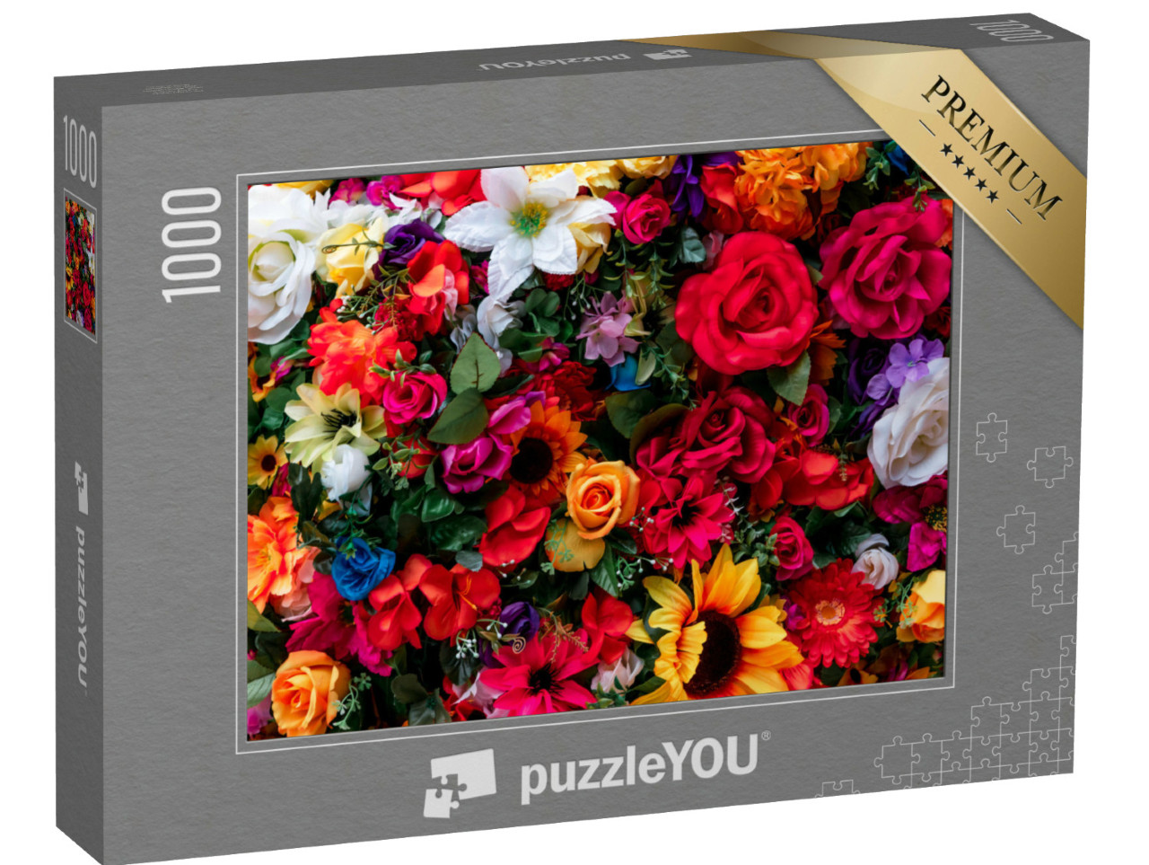 Puzzle 1000 Teile „Ein Meer von Blumen“