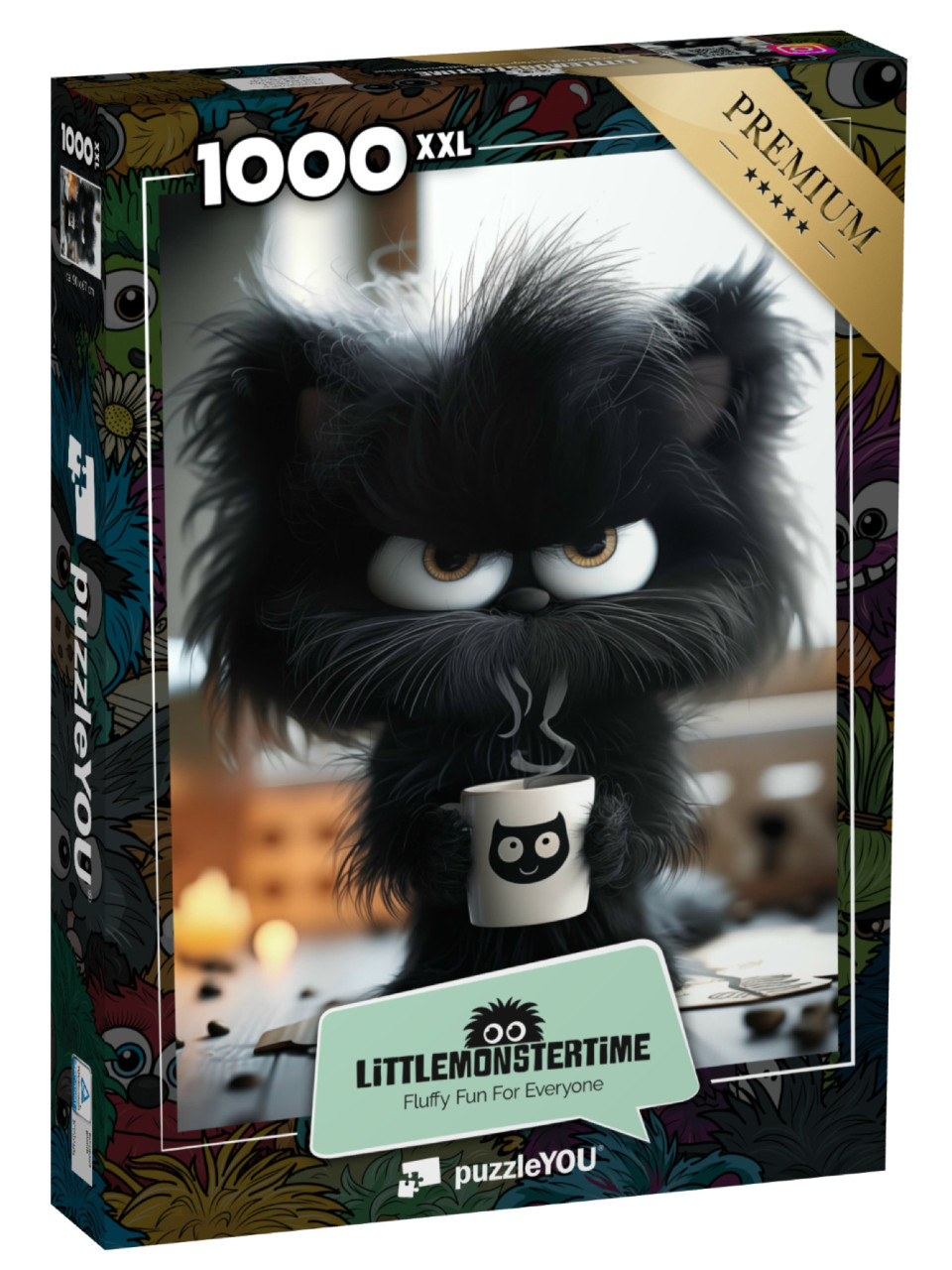 Puzzle 1000 Teile XXL „LITTLEMONSTERTIME: Joe“