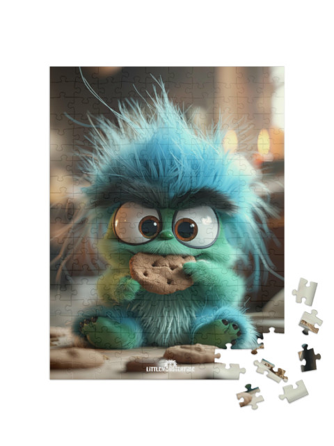 Puzzle 200 Teile „LITTLEMONSTERTIME: Bob“