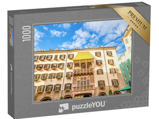 Puzzle 1000 Teile „Goldenes Dachl, Innsbruck“
