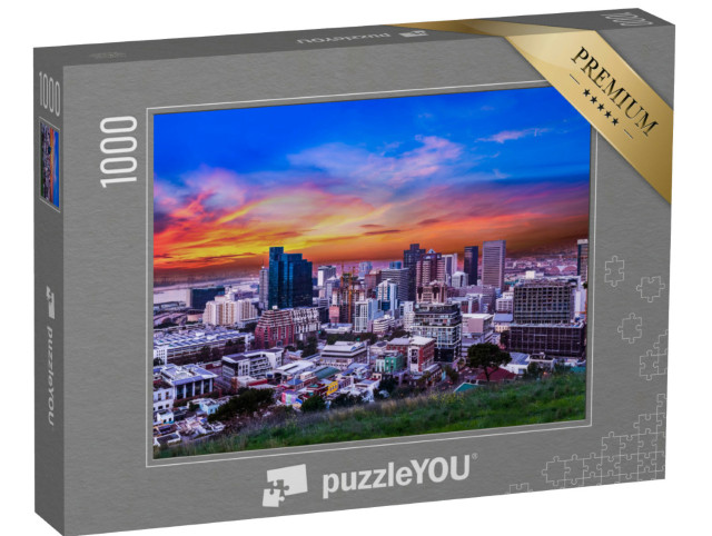 Puzzle 1000 Teile „Kapstadt im Sonnenuntergang“