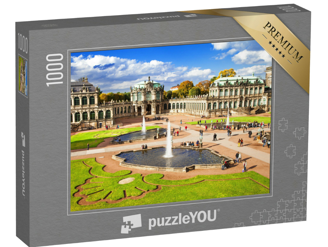 Puzzle 1000 Teile „Das Zwingermuseum in Dresden“