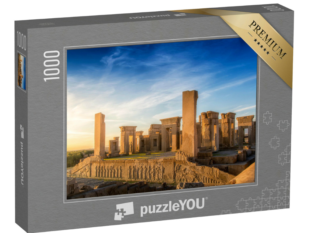 Puzzle 1000 Teile „Die Historische Stadt Persepolis, 60 km von Shiraz im Iran“