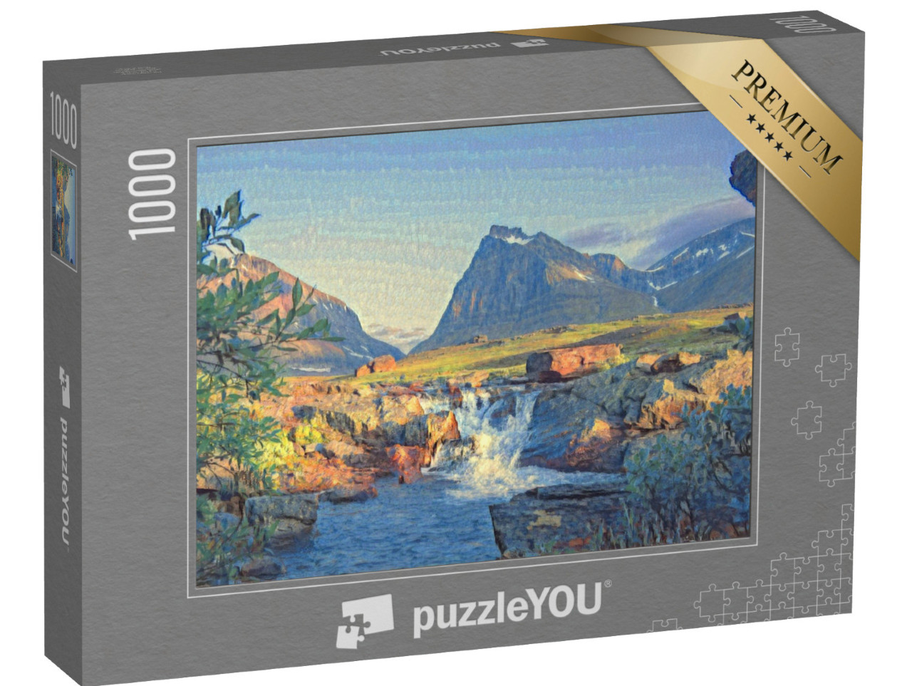 Puzzle 1000 Teile „im Stil von Paul-Cezanne - Tuolpagorni - Puzzle-Kollektion Künstler & Gemälde“