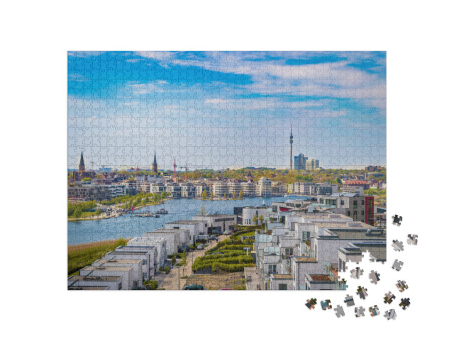 Puzzle 1000 Teile „Phoenix See, Dortmund, Deutschland“