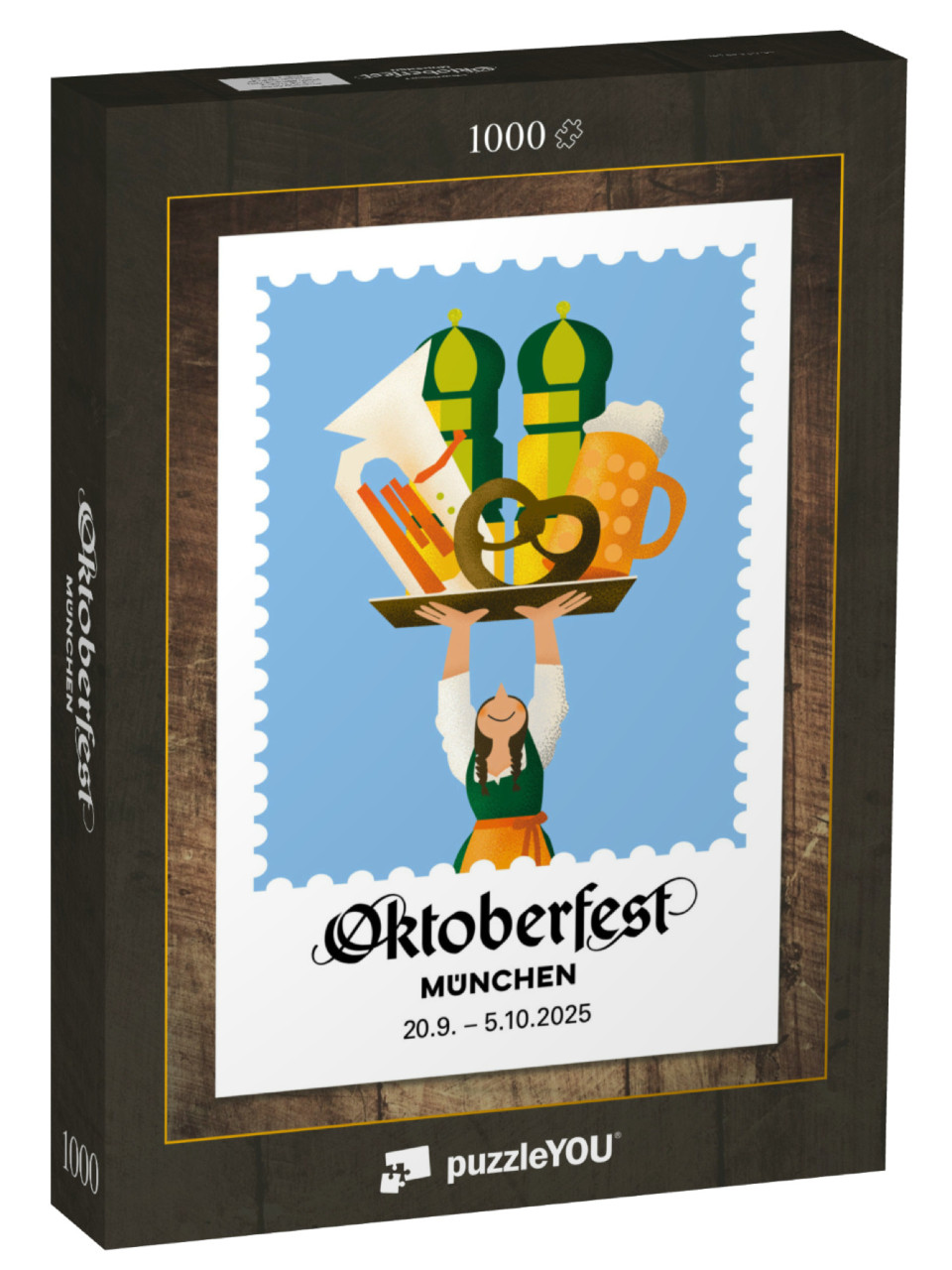 Puzzle 1000 Teile „OKTOBERFEST™ 2025 JAHRESMOTIV“