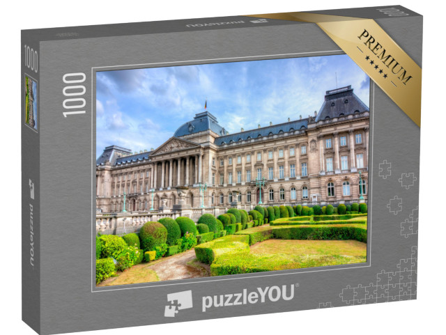 Puzzle 1000 Teile „Königlicher Palast von Brüssel, Belgien“