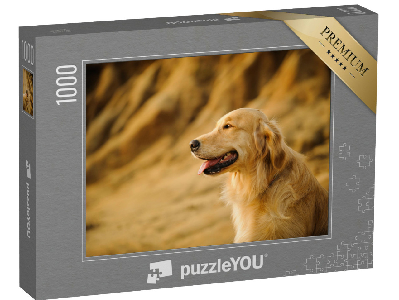 Puzzle 1000 Teile „Golden Retriever“