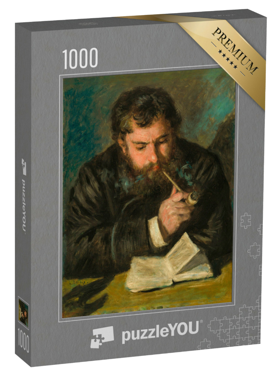 Puzzle 1000 Teile „Auguste Renoir - Claude Monet“