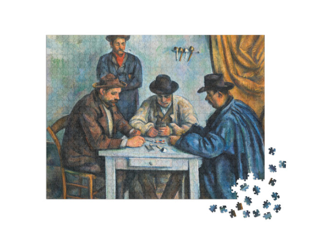 Puzzle 1000 Teile „Paul Cézanne - Die Kartenspieler“