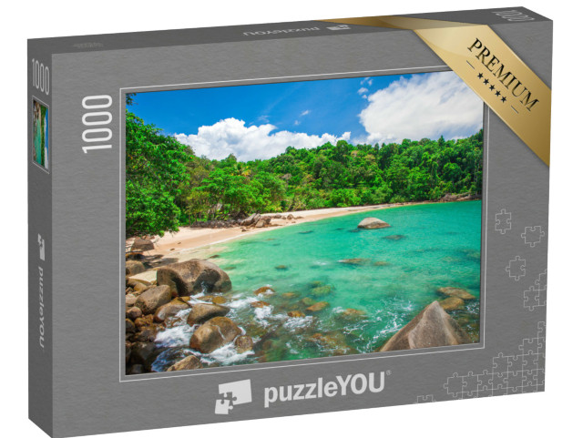 Puzzle 1000 Teile „Wunderschöner Sandstrand, Khao Lak, Thailand“