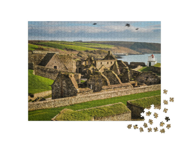 Puzzle 1000 Teile „Fort Kinsale, Festung in Irland“