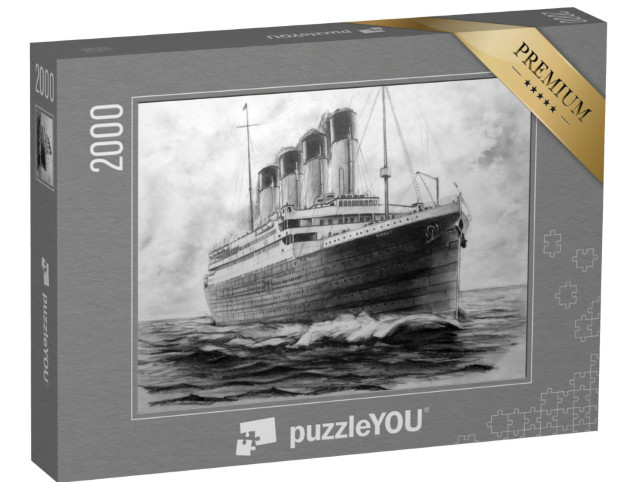 Puzzle 2000 Teile „Bild eines Titanic-Bleistifts“