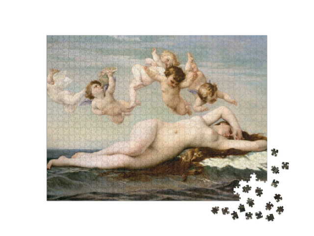 Puzzle 1000 Teile „Geburt der Venus, Alexandre Cabanel, 1875“