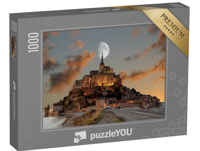 Puzzle 1000 Teile „Frankreich, der Mont Saint Michel“