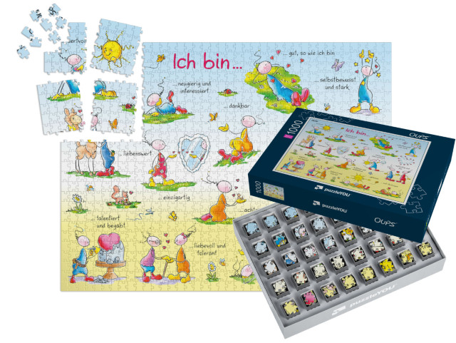 Puzzle „Oups – Ich bin“ | SMART SORTED® 1000 Teile