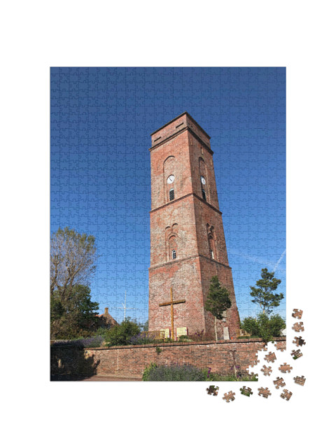 Puzzle 1000 Teile „Alter Leuchtturm auf der Insel Borkum“