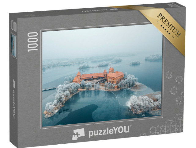 Puzzle 1000 Teile „Garnisonsturms von Gedimina, Altstadt von Vilnius, Litauen“