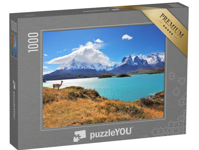 Puzzle 1000 Teile „Wunderschöner Nationalpark Torres del Paine im Süden Chiles“