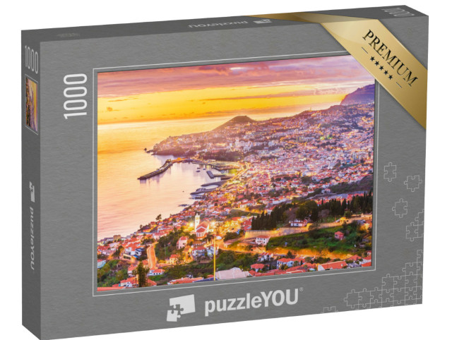 Puzzle 1000 Teile „Panoramablick über Funchal, Madeira, Portugal“