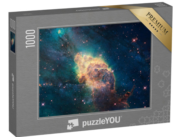 Puzzle 1000 Teile „Milliarden von Galaxien im Universum, abstrakter Weltraum-Hintergrund“