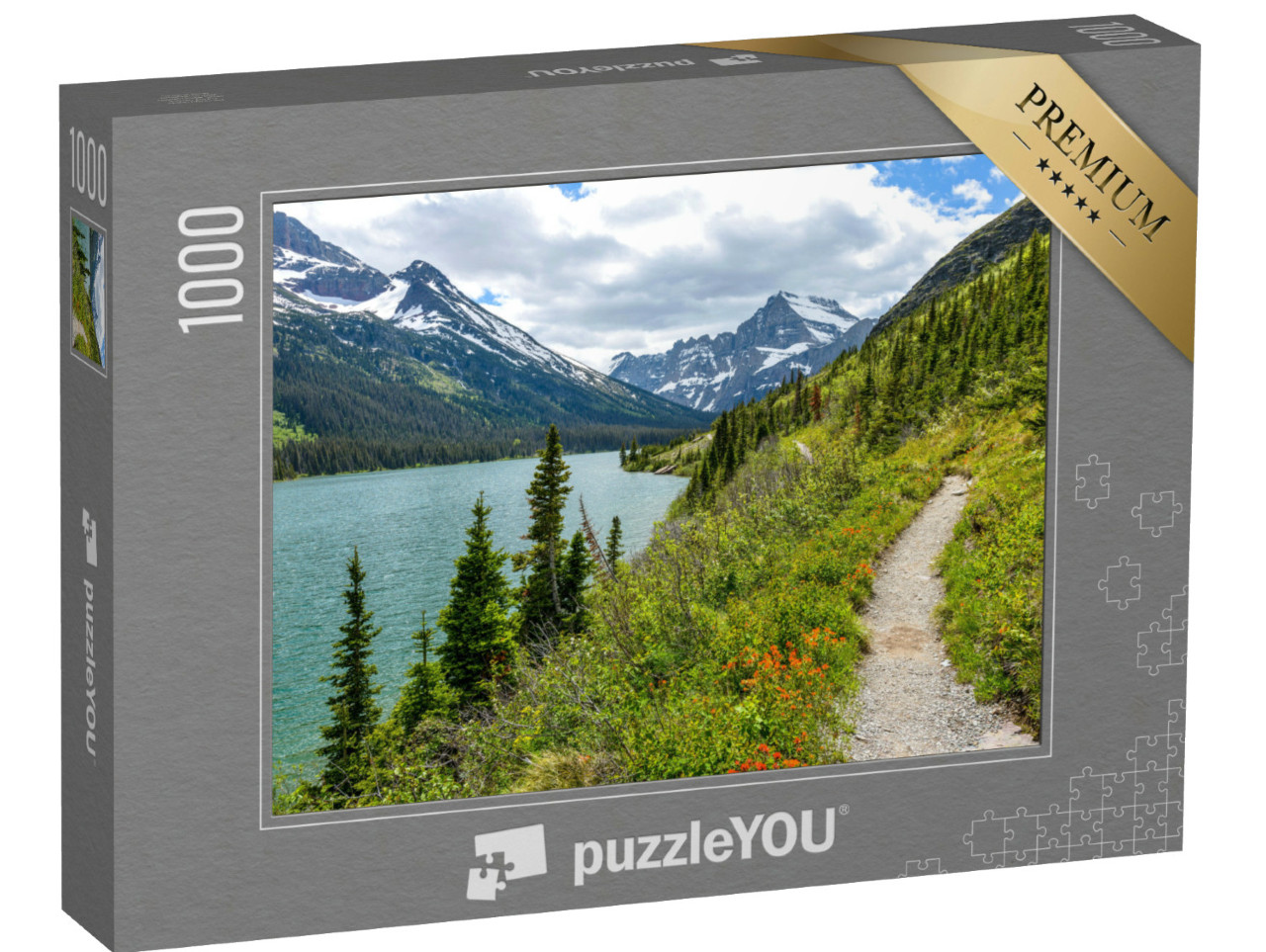 Puzzle 1000 Teile „Spring Hiking Trail“