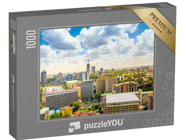 Puzzle 1000 Teile „Stadtzentrum von Nairobi, Kenia“