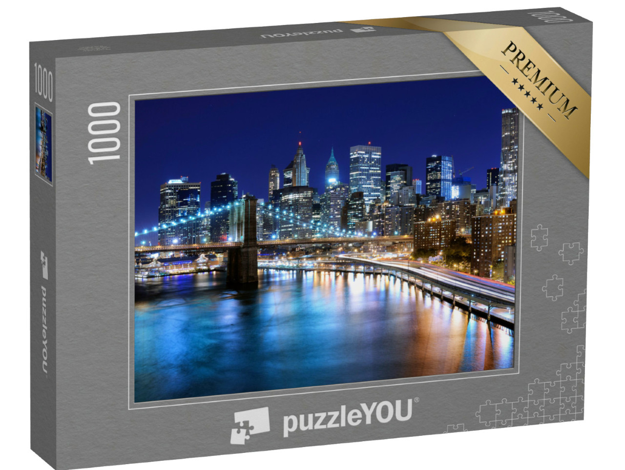 Puzzle 1000 Teile „Skyline des Stadtzentrums von New York“