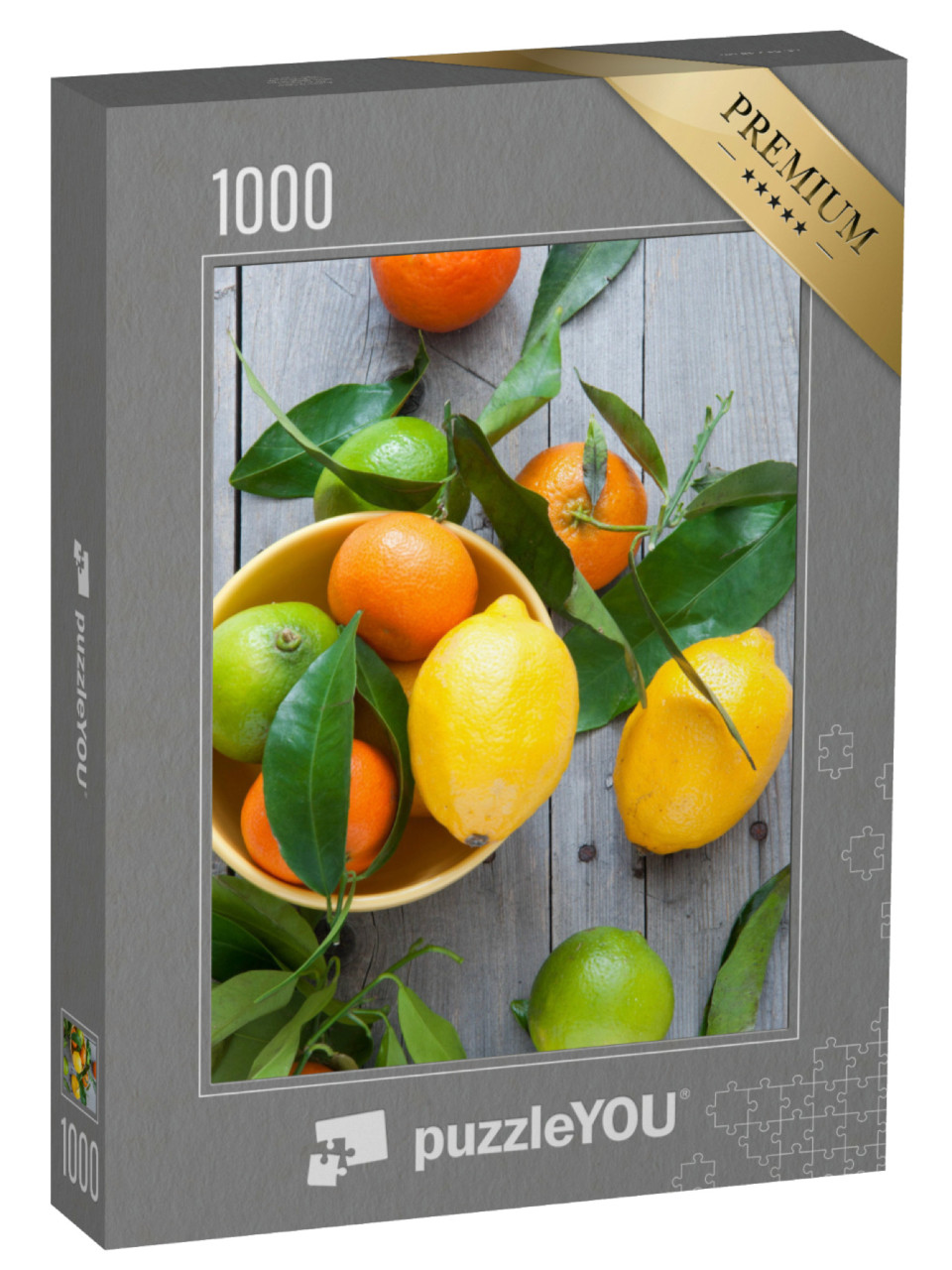 Puzzle 1000 Teile „Mandarinen, Zitronen und Limetten“
