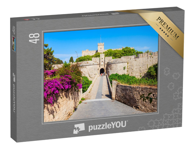 Puzzle 48 Teile „Altstadt von Rhodos, Griechenland“