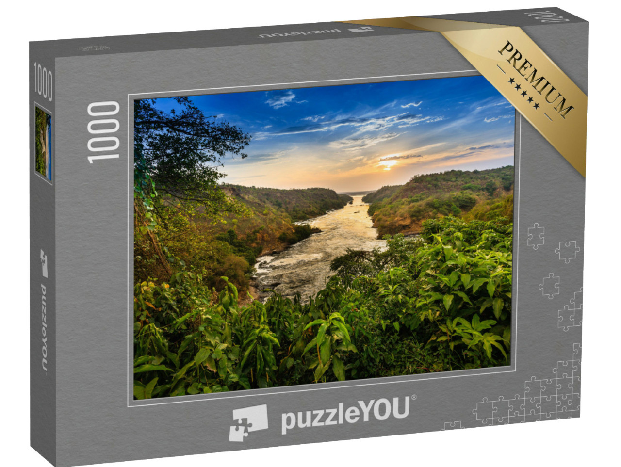 Puzzle 1000 Teile „Murchison Falls National Park, Uganda“