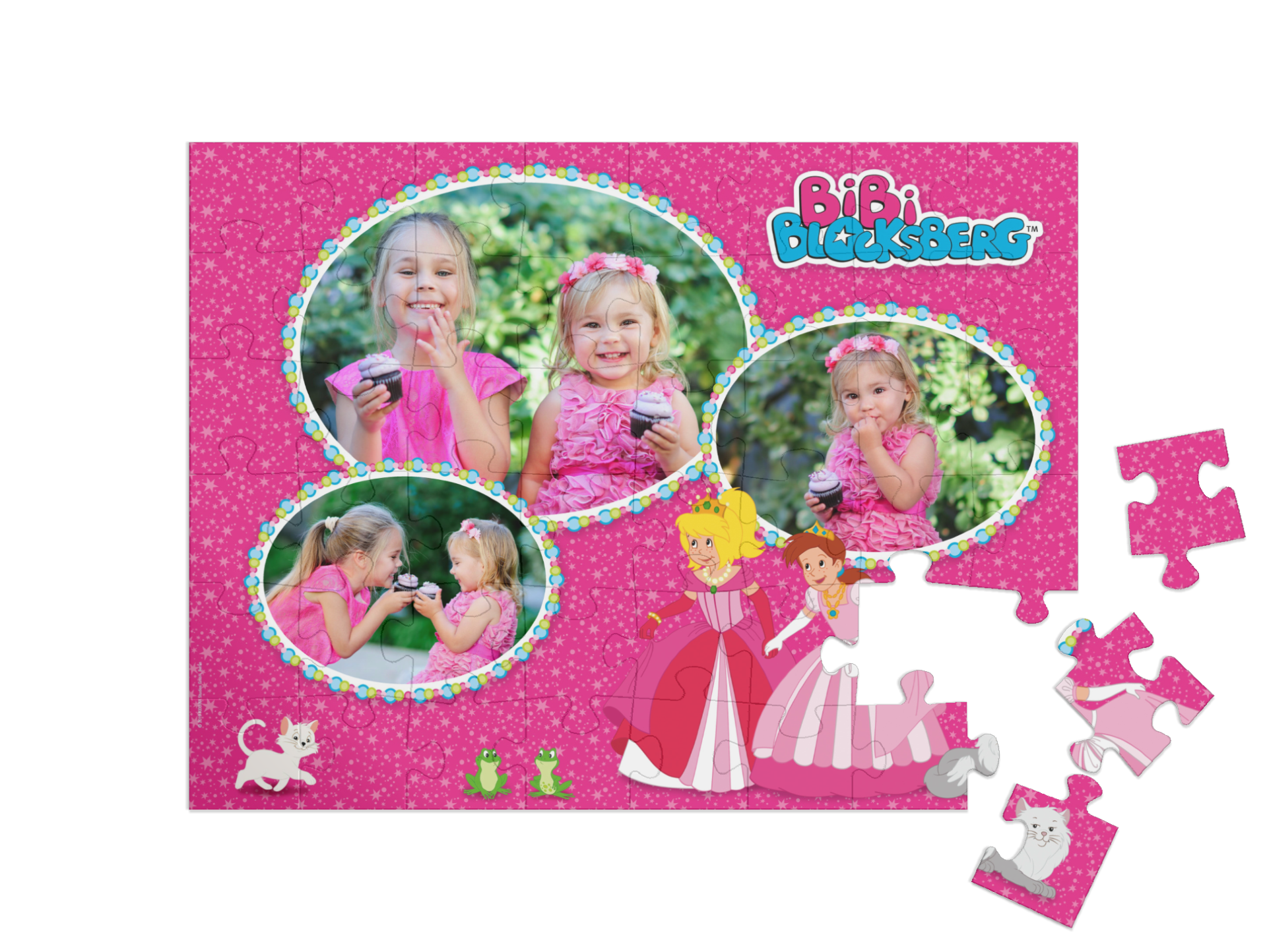 „Prinzessin“ in Querformat Collage