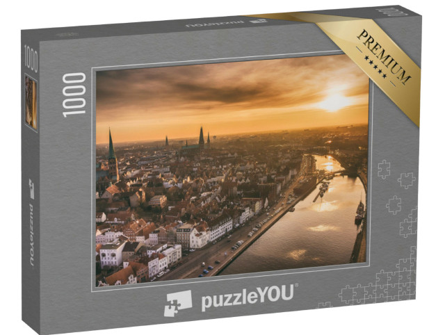 Puzzle 1000 Teile „Hansestadt Lübeck“
